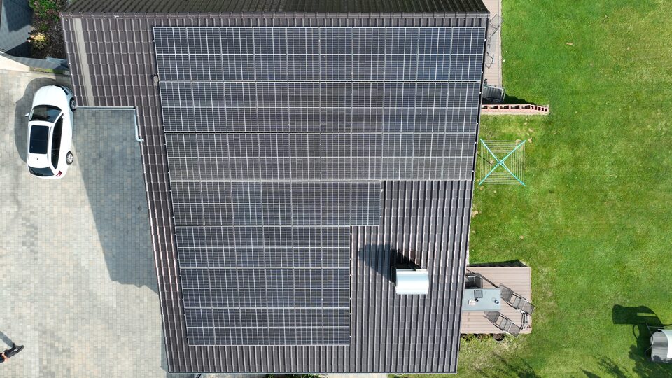 Referenzfoto einer Photovoltaikanlage