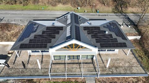 Photovoltaik auf Neubau