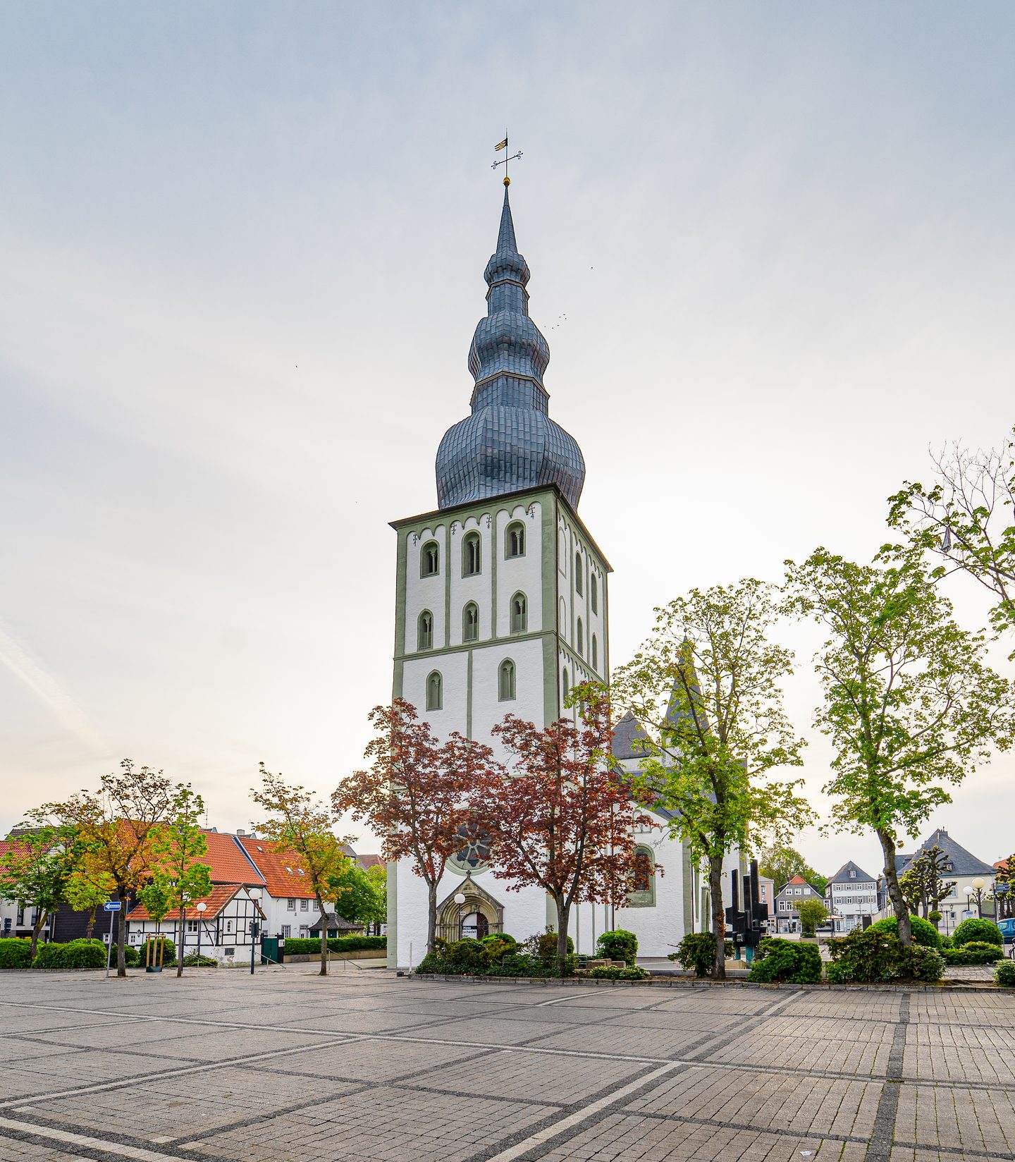 Marienkirche am Marktplatz in Lippstadt